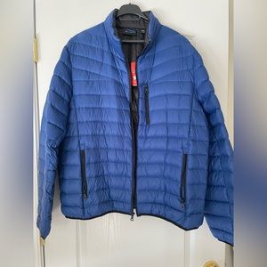 New INC International concepts Down Packable Men’s Jacket Blue Size XXL